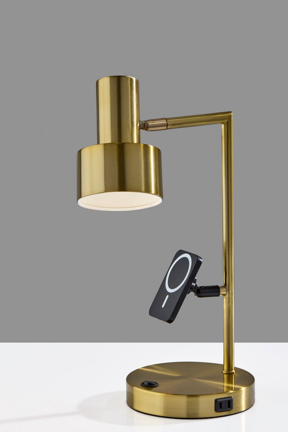 Adesso Home - 2606-21 - Desk Lamp - Rowe - Antique Brass