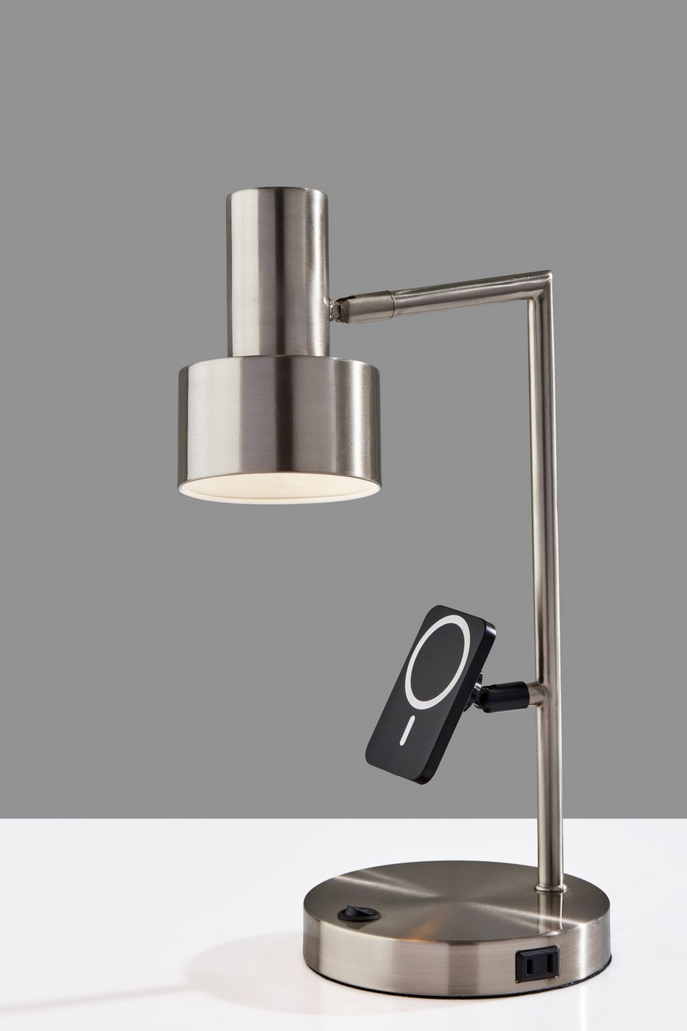 Adesso Home - 2606-22 - Desk Lamp - Rowe - Brushed Steel