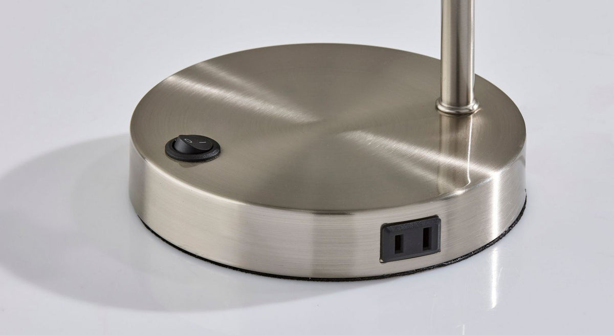 Adesso Home - 2606-22 - Desk Lamp - Rowe - Brushed Steel