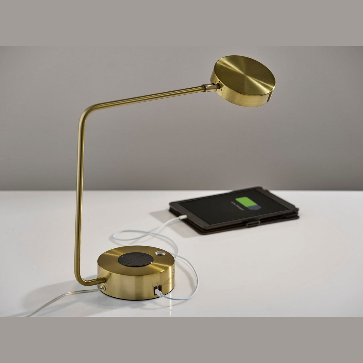 Adesso Home - 2615-21 - LED Desk Lamp - Viper - Antique Brass