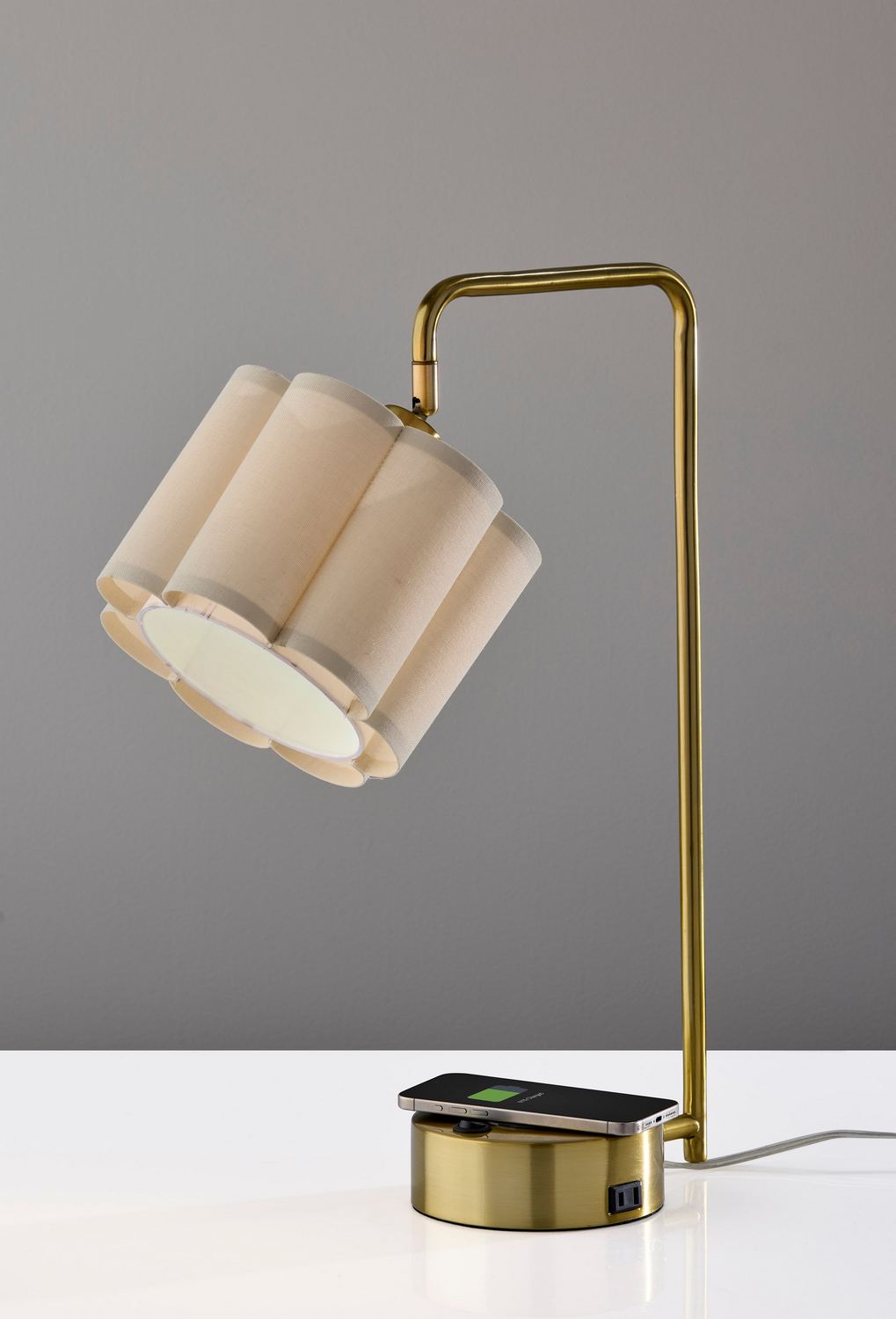 Adesso Home - 2616-21 - Desk Lamp - Dover - Antique Brass