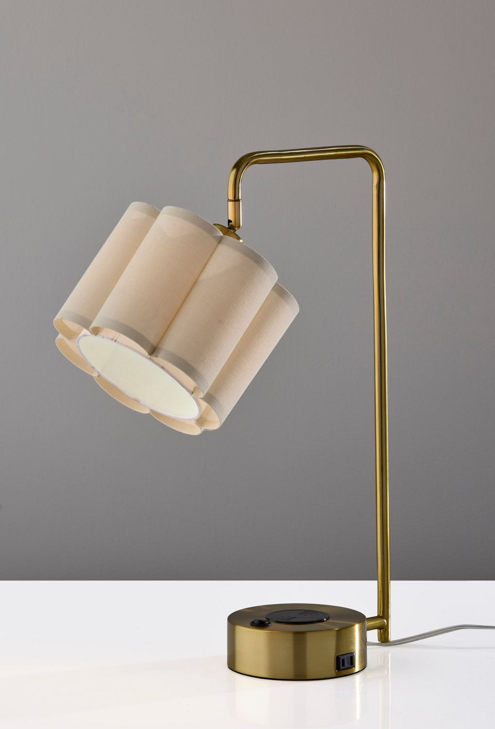 Adesso Home - 2616-21 - Desk Lamp - Dover - Antique Brass