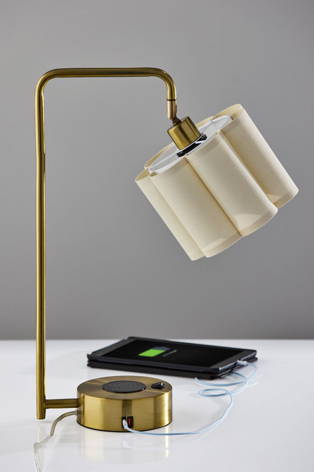 Adesso Home - 2616-21 - Desk Lamp - Dover - Antique Brass