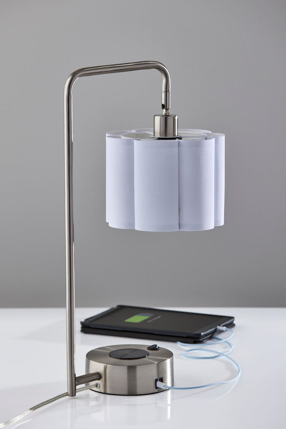 Adesso Home - 2616-22 - Desk Lamp - Dover - Brushed Steel