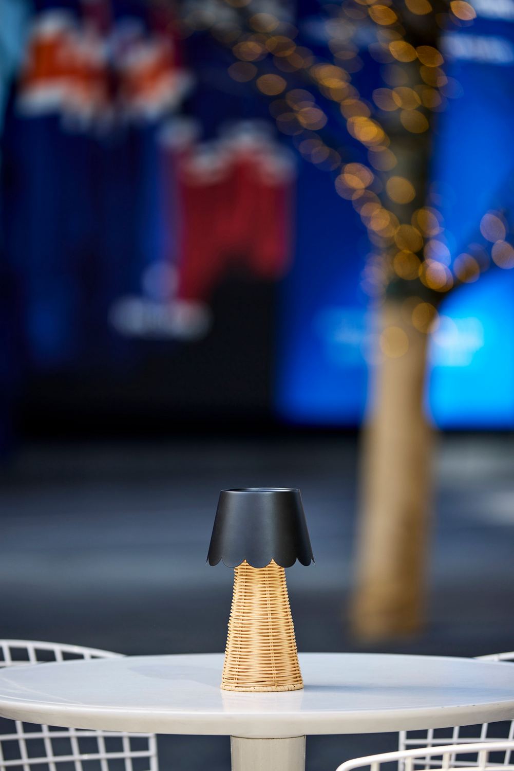 Adesso Home - 3165-01 - LED Table Lamp - Tory - Black & Rattan