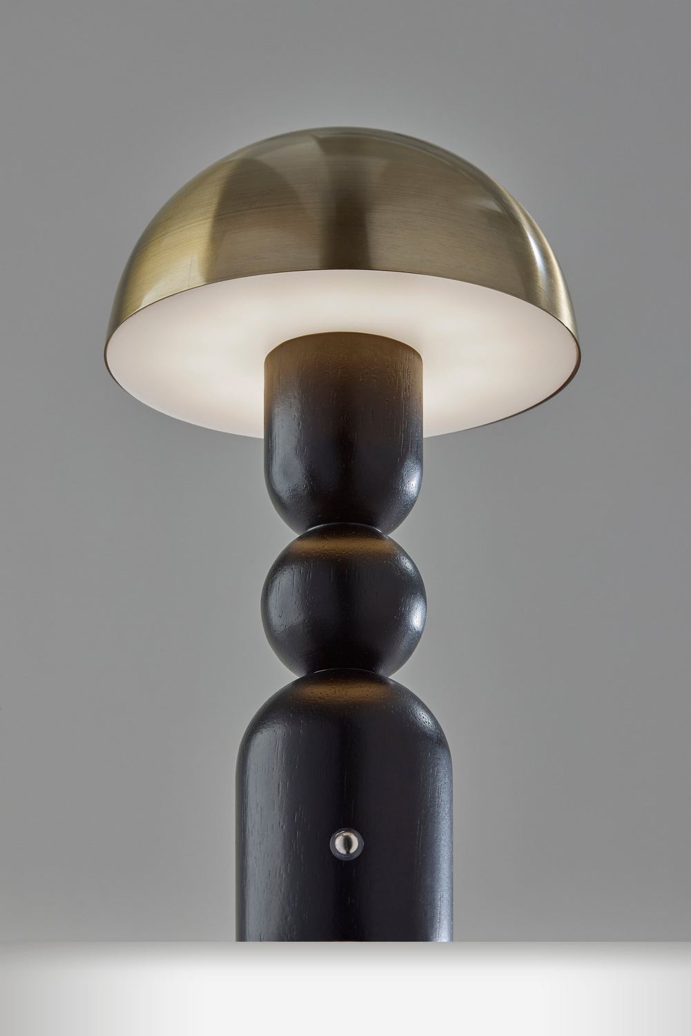 Adesso Home - 3178-01 - LED Table Lamp - Connie - Black & Antique Brass