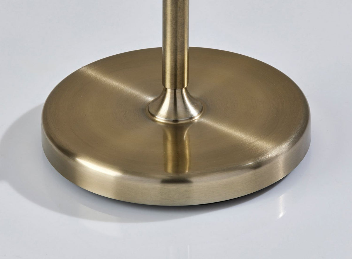 Adesso Home - 3265-21 - Torchiere - Swirl - Antique Brass