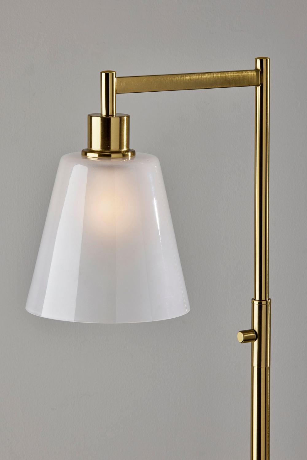 Adesso Home - 3305-21 - One Light Floor Lamp - Gio - Painted Brass