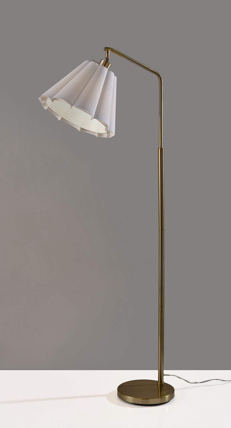 Adesso Home - 2608-21 - Floor Lamp - Lyra - Antique Brass