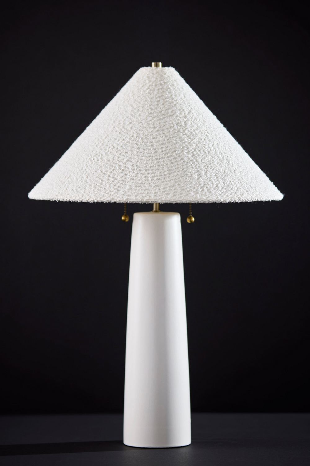 Adesso Home - 3243-02 - Two Light Table Lamp - Waylon - White & Antique Brass