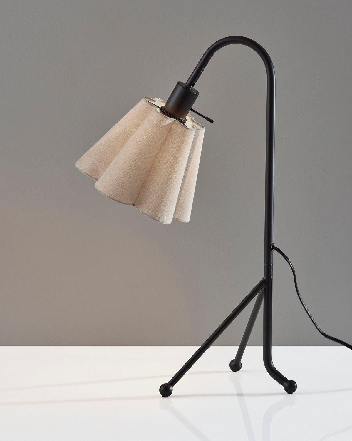 Adesso Home - 9408-01 - Table Lamp - Kendra - Black