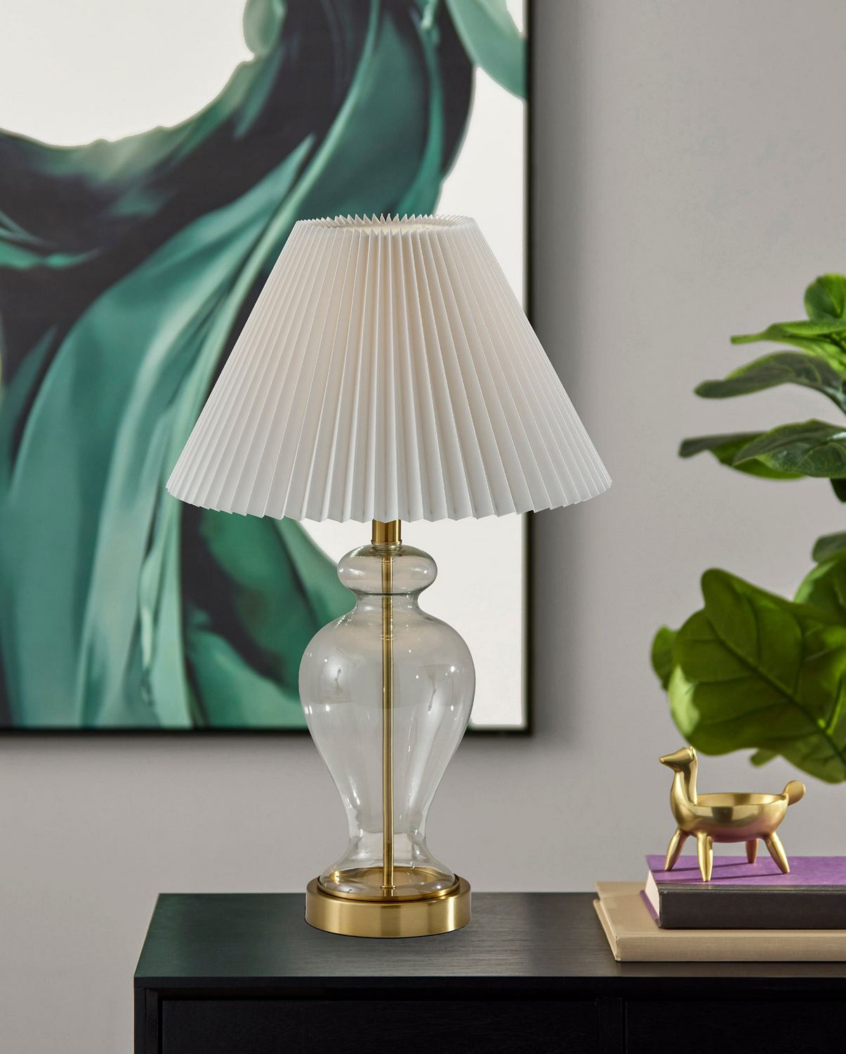 Adesso Home - SL3985-02 - Table Lamp - Sonata - Glass