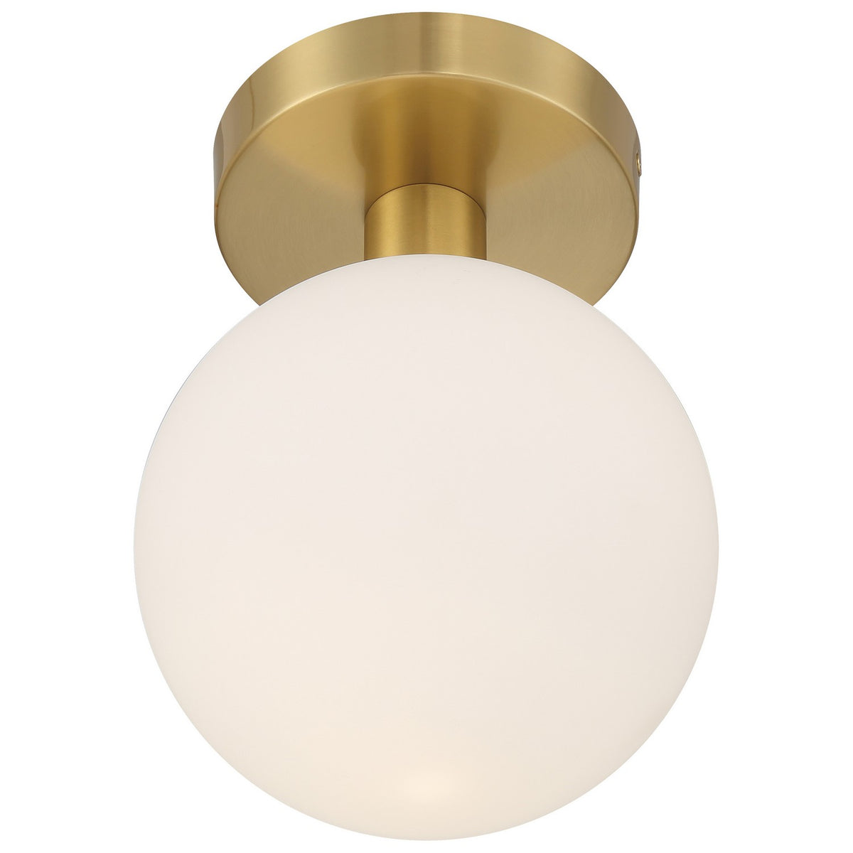 Access - 20495LEDD-AB/OPL - LED Semi Flush Mount - Michelle - Antique Brass