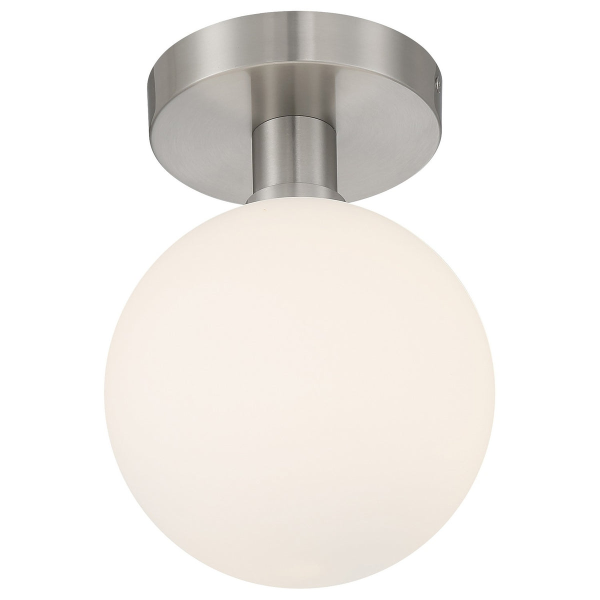 Access - 20495LEDD-BS/OPL - LED Semi Flush Mount - Michelle - Brushed Steel