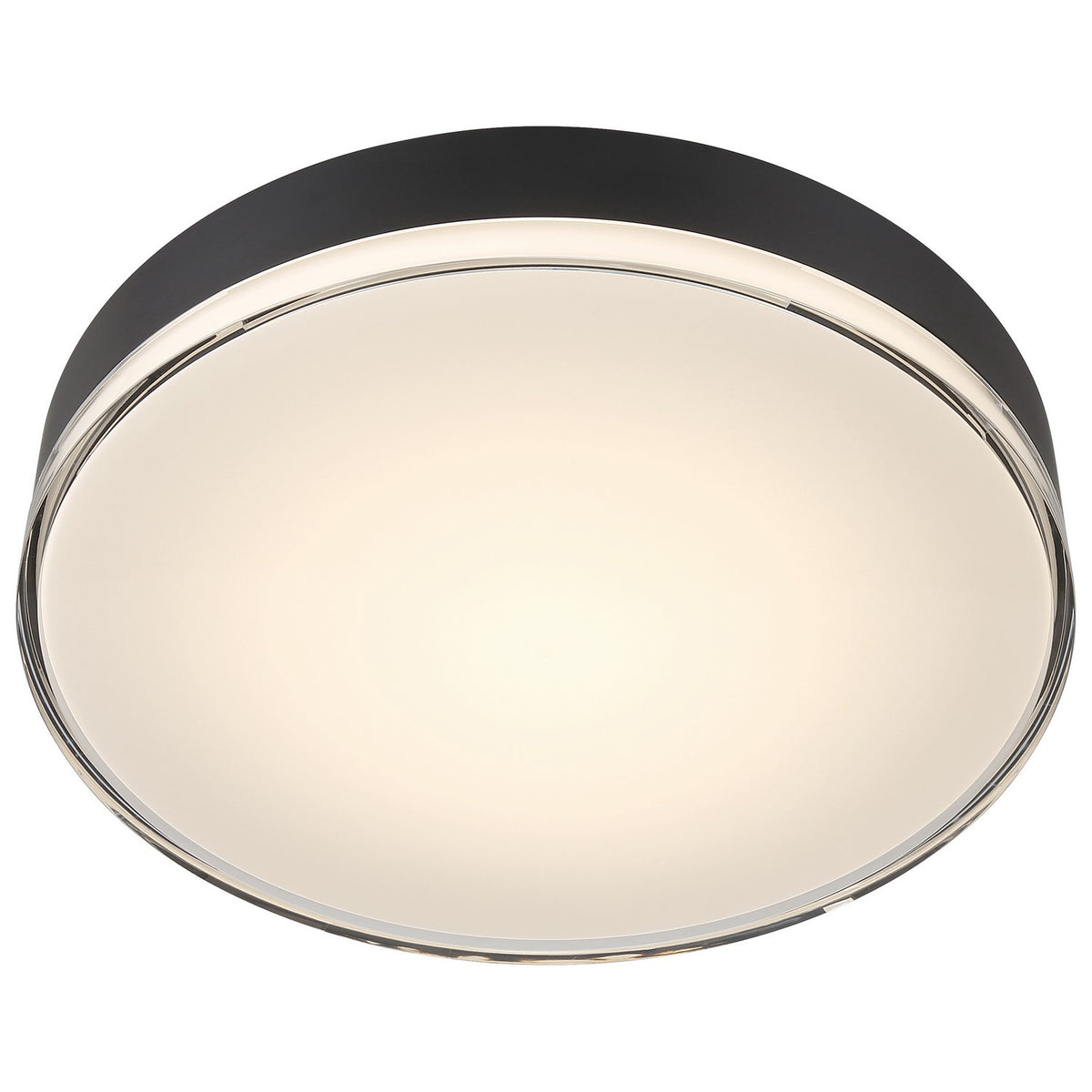 Access - 49940LEDDCS-MBL/ACR - LED Flush Mount - Mona - Matte Black