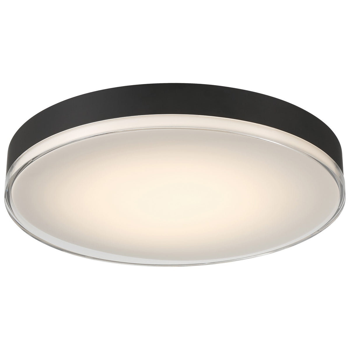 Access - 49941LEDDCS-MBL/ACR - LED Flush Mount - Mona - Matte Black