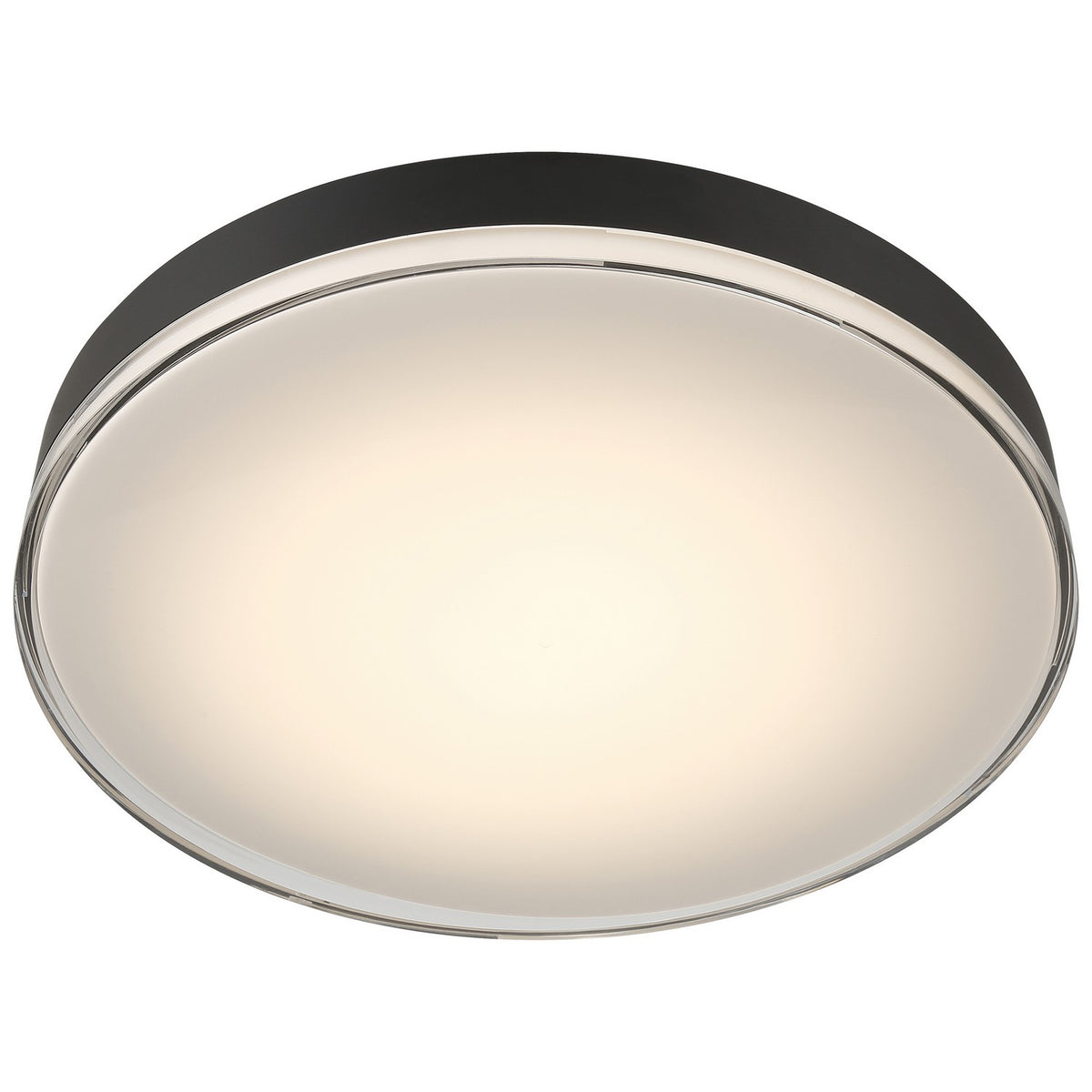 Access - 49941LEDDCS-MBL/ACR - LED Flush Mount - Mona - Matte Black