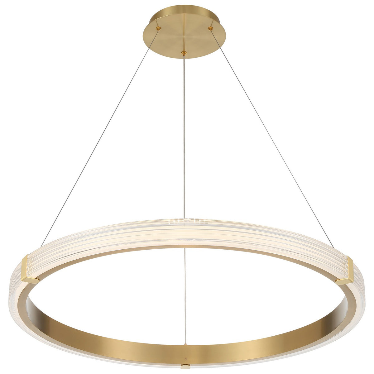 Access - 52105LEDDCS-ABB/ACR - LED Pendant - Panache - Antique Brushed Brass