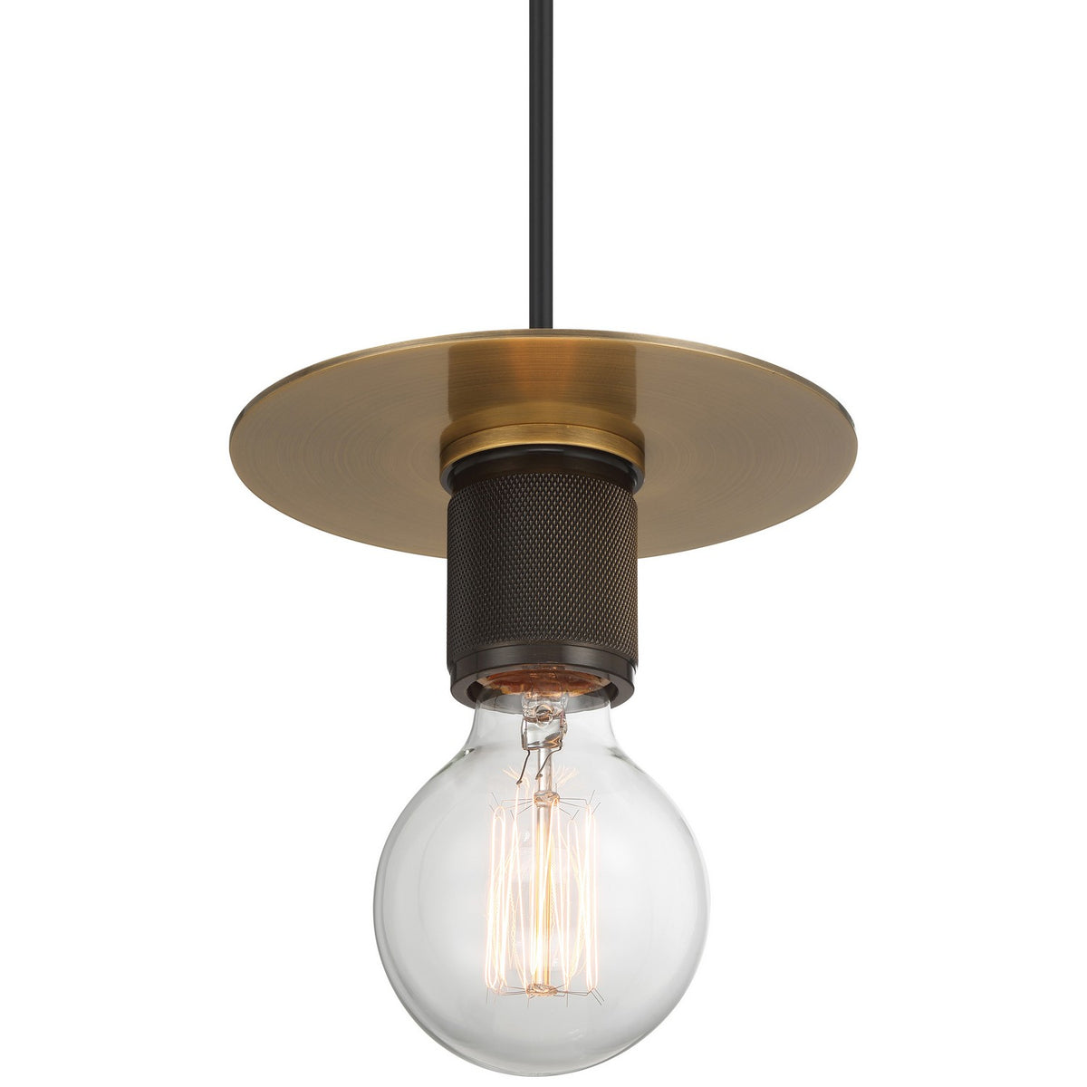 Access - 62338-AB - LED Pendant - Central - Antique Brass