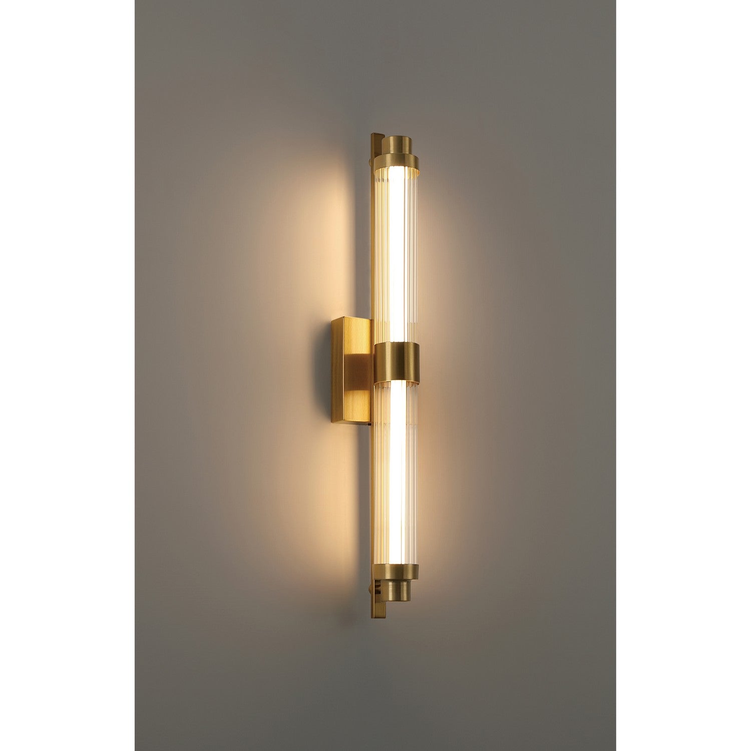 Access - 63003LEDDCS-ABB/CFR - LED Vanity - Julia - Antique Brushed Brass