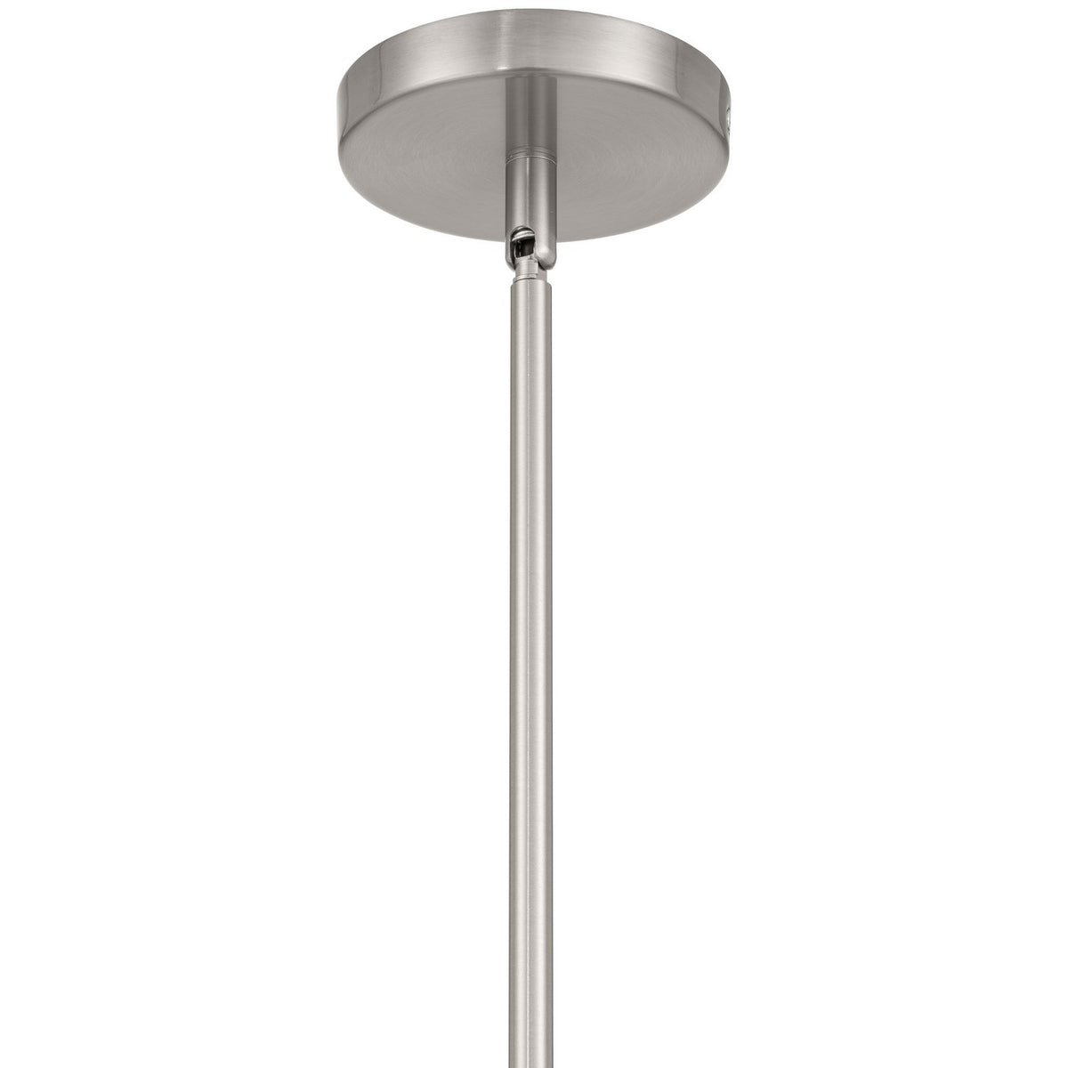 Access - 63092-BS/CRB - One Light Pendant - Swirl - Brushed Steel