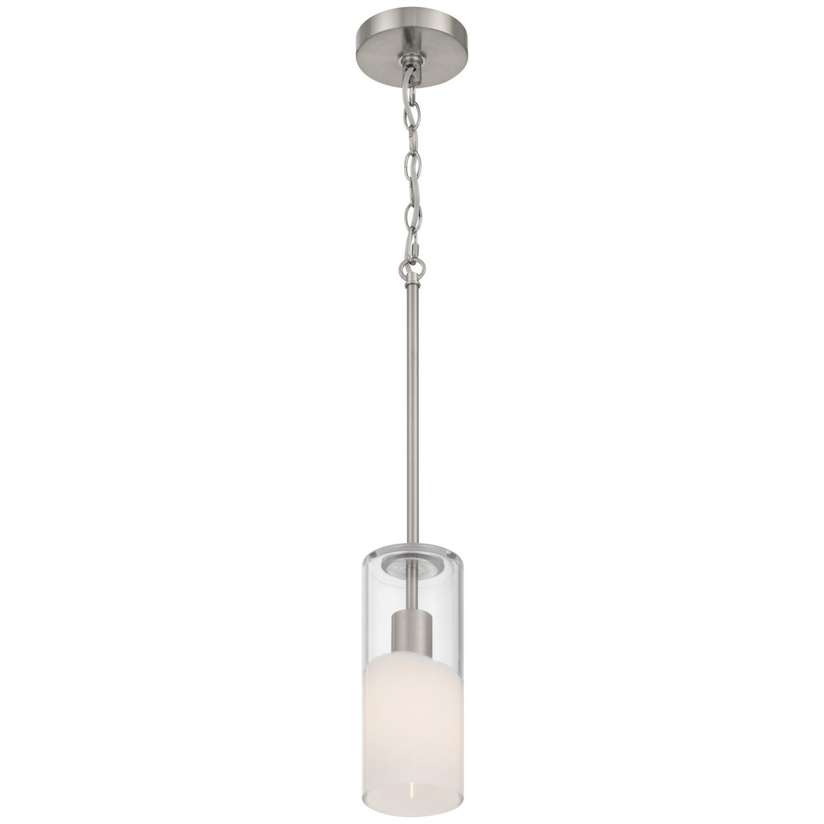 Access - 63094-BS/CFR - One Light Pendant - Ole' - Brushed Steel