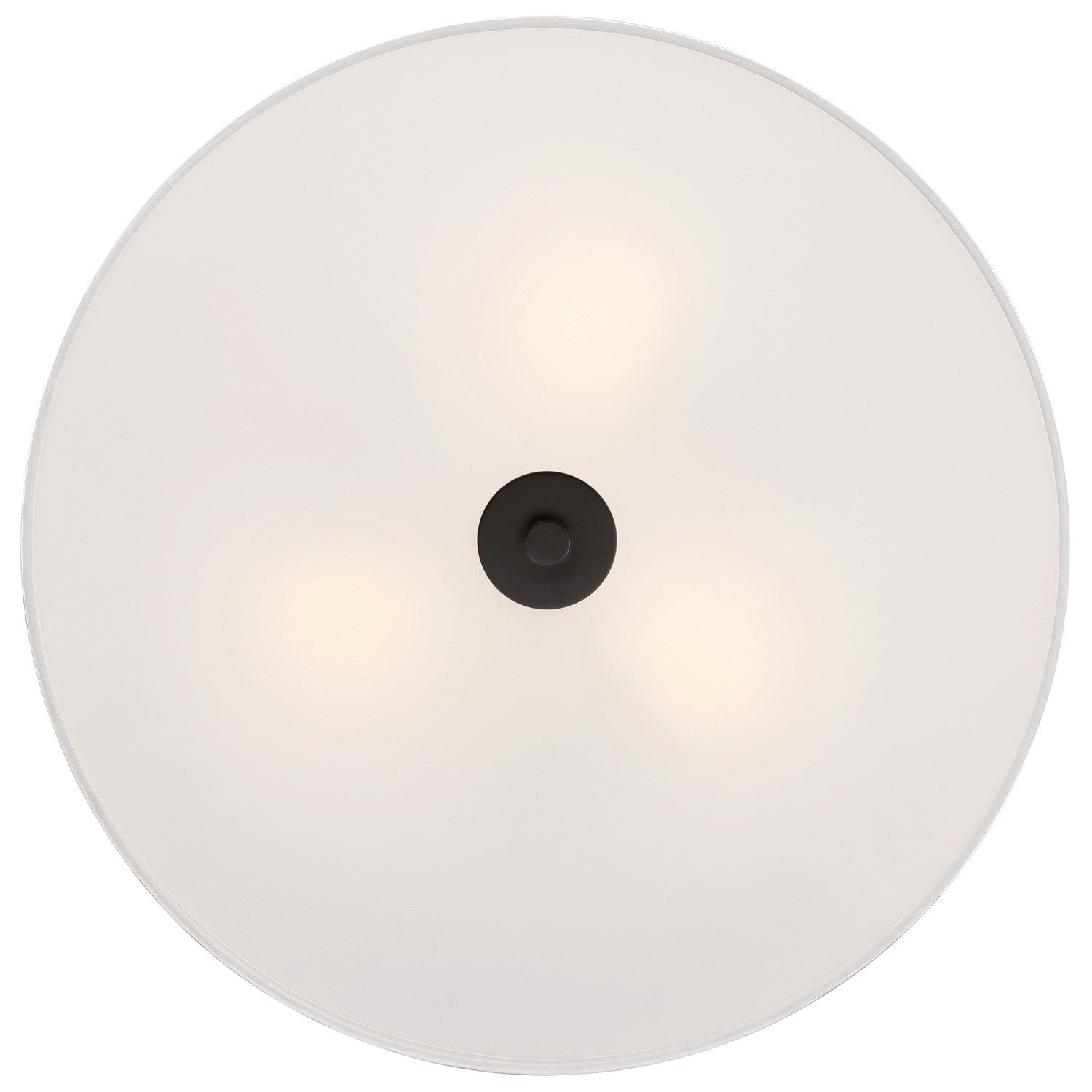 Access - 64063LEDDLP-MBL/WH - LED Flush Mount - Mid Town - Matte Black