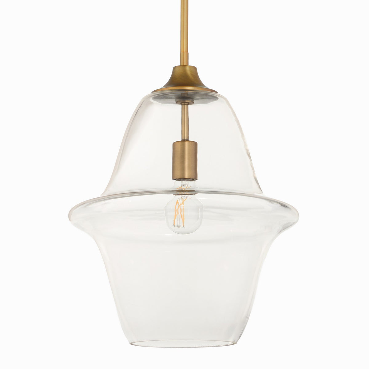 Quorum - 836-14-47 - Pendant - Stewart - Brushed Brass