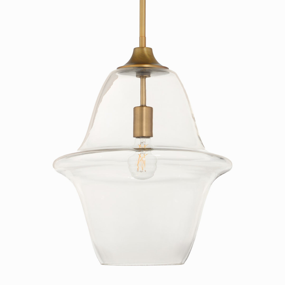 Quorum - 836-14-47 - Pendant - Stewart - Brushed Brass