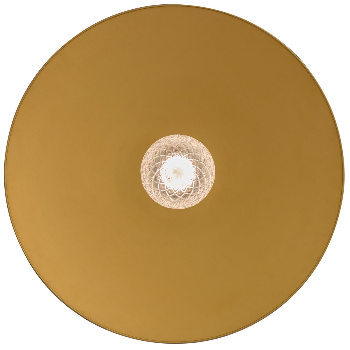Quorum - 990-5947 - LED Pendant - Genevieve - Matte Black|Brushed Brass