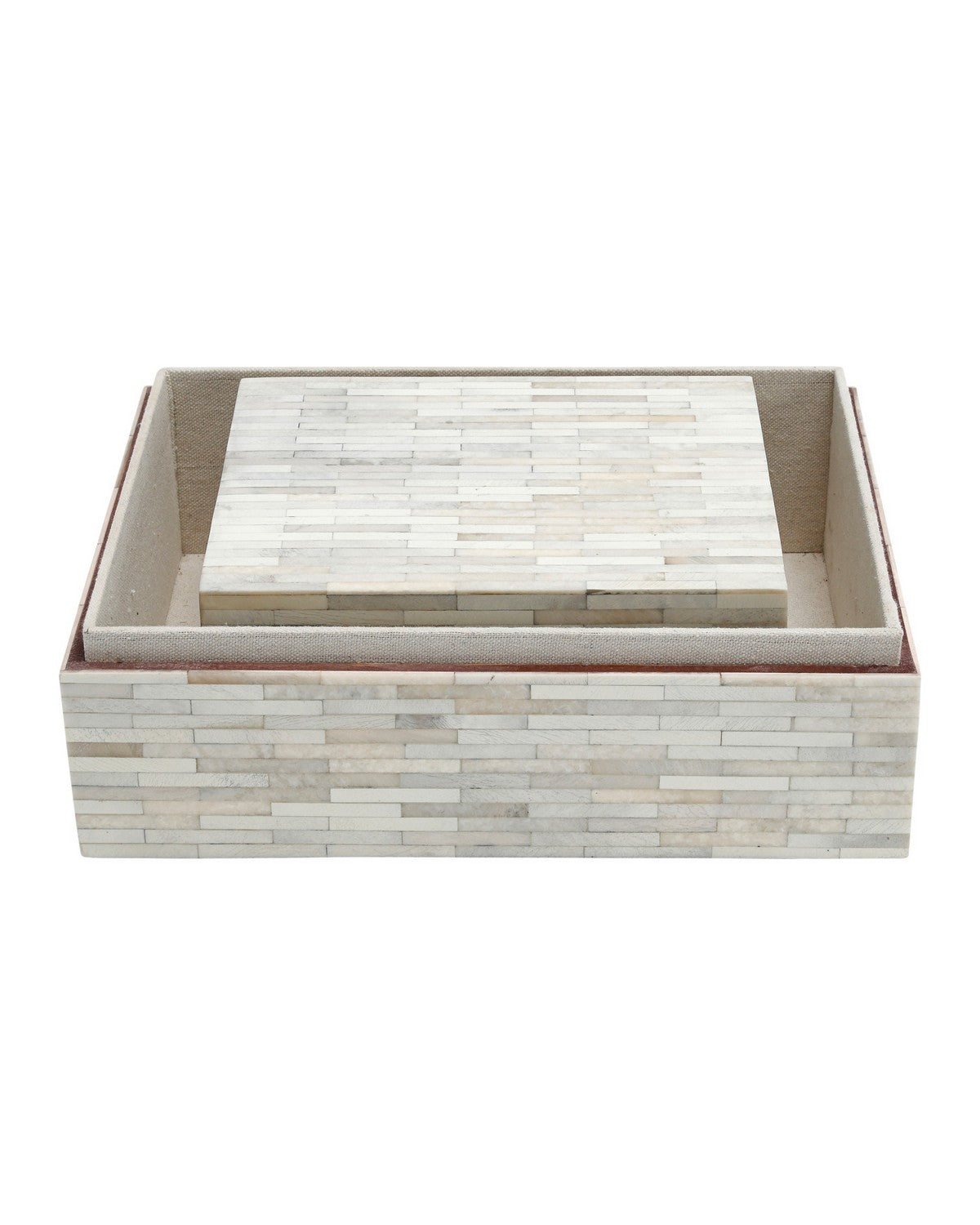 Currey and Company - 1200-1132 - Box Set of 2 - Prothero - Natural