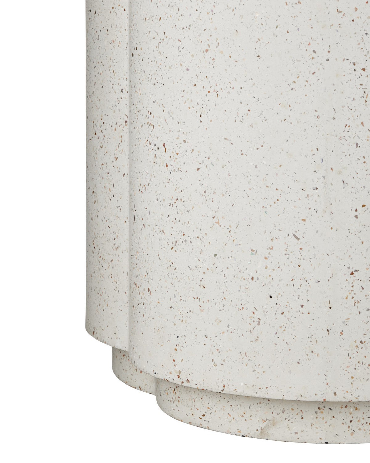 Currey and Company - 2200-0070 - Planter - Smerlato - Ivory Terrazzo