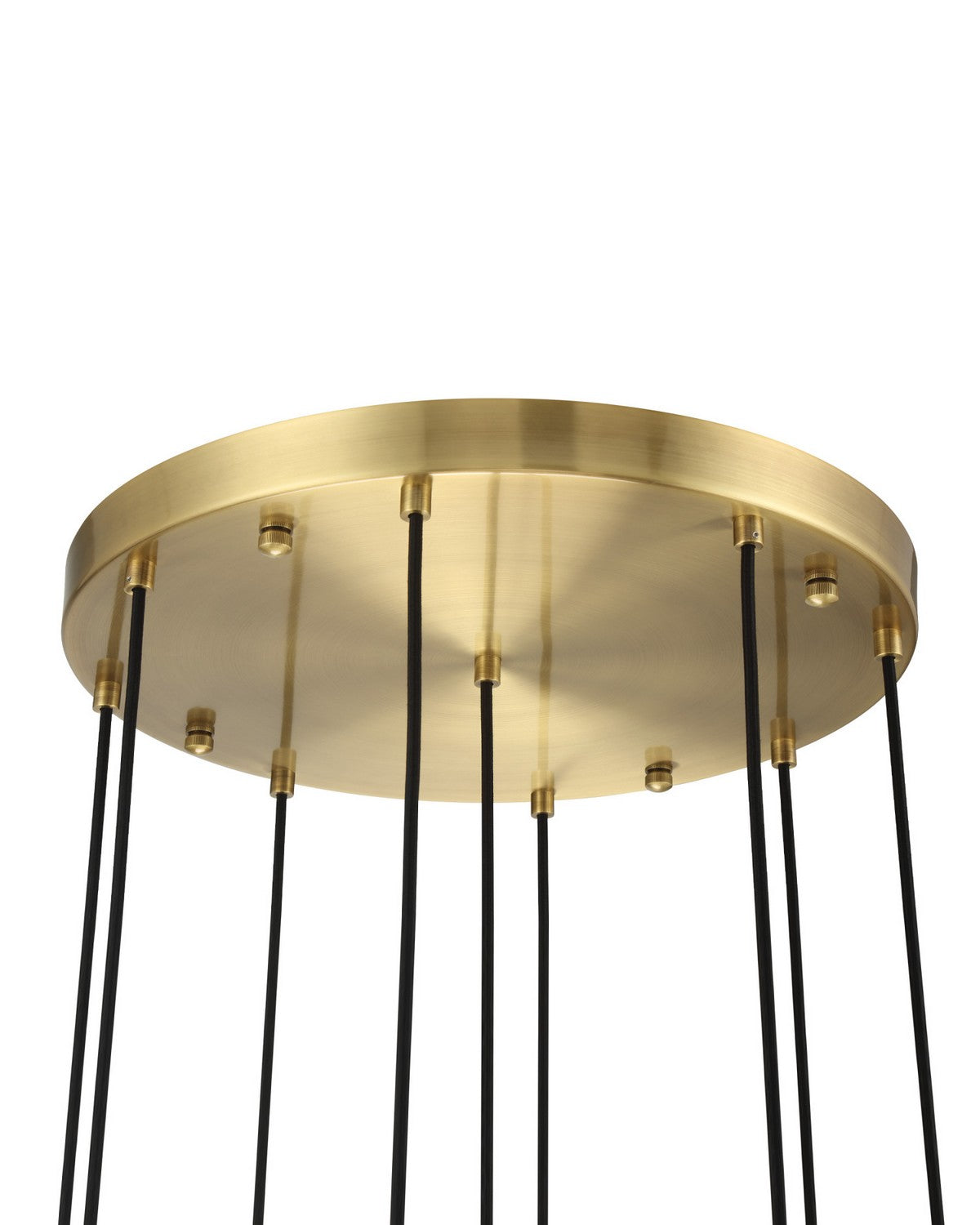 Currey and Company - 9000-1473 - LED Chandelier - Wexler - Polished Antique Brass / Clear
