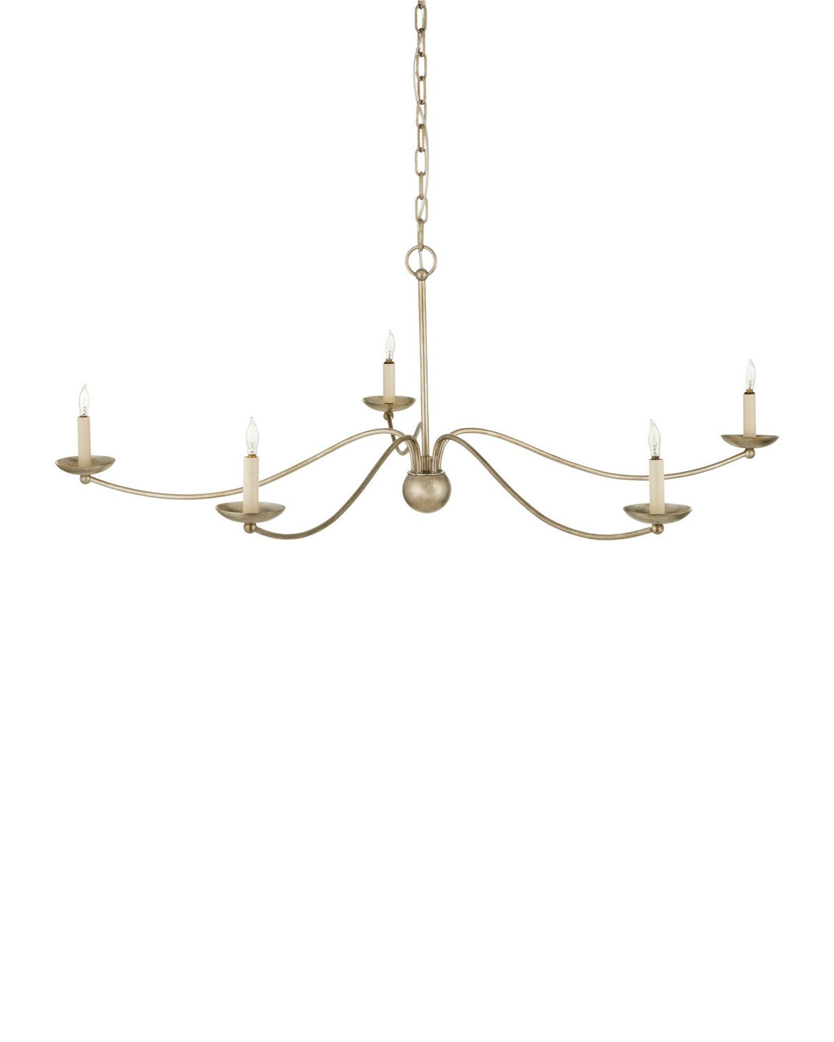 Currey and Company - 9000-1486 - Five Light Chandelier - Franz - Champagne