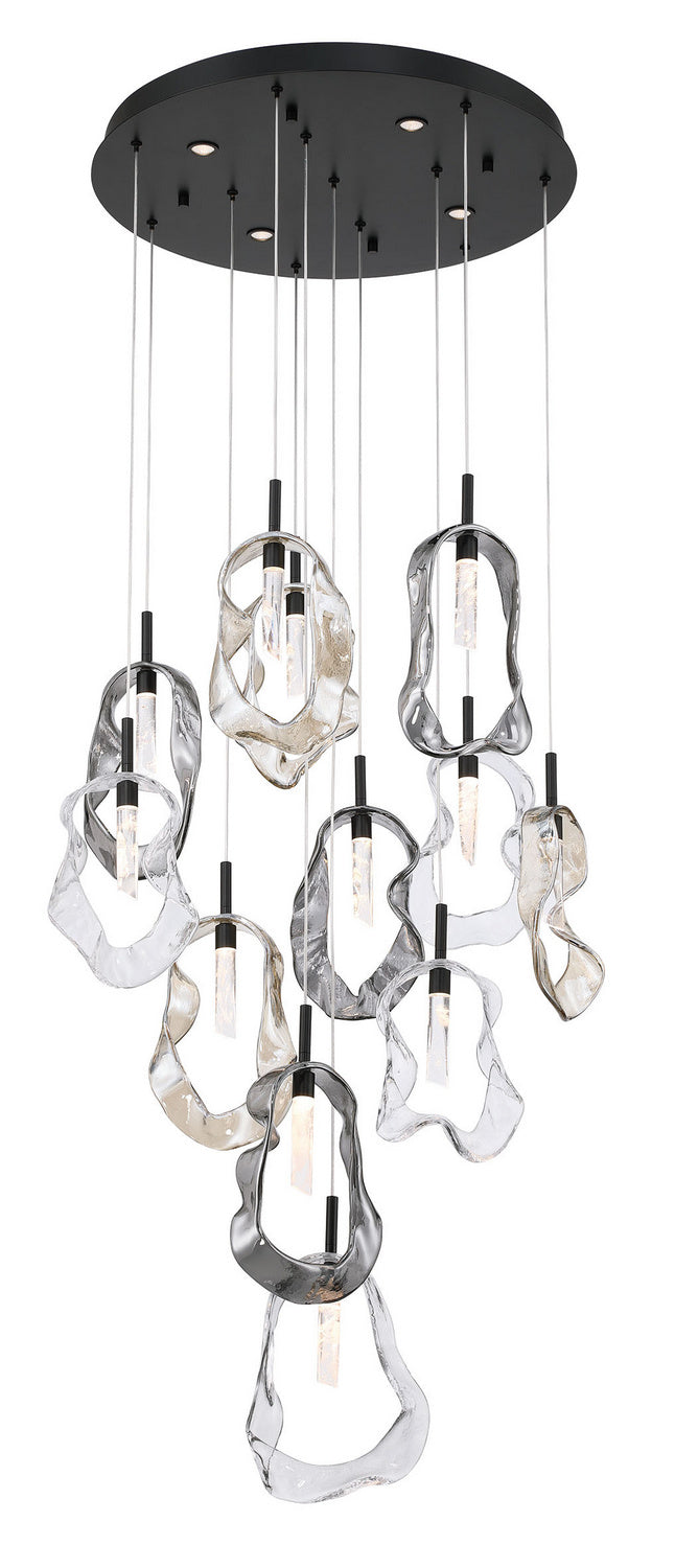 Eurofase - 49237-047 - LED Chandelier - Norah - Matte Black