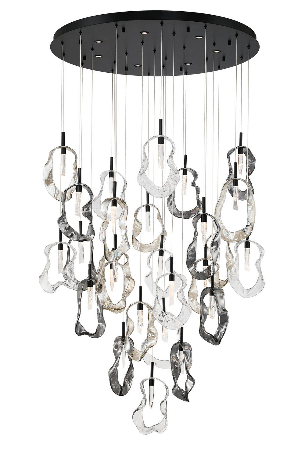 Eurofase - 49238-044 - LED Chandelier - Norah - Matte Black