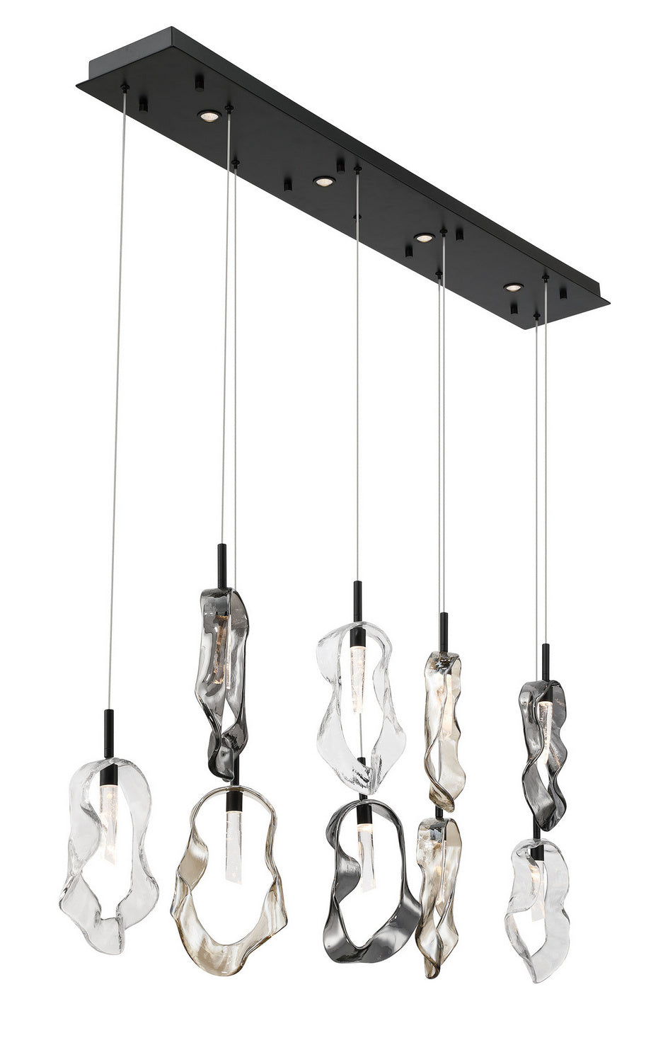 Eurofase - 49239-041 - LED Linear Chandelier - Norah - Matte Black