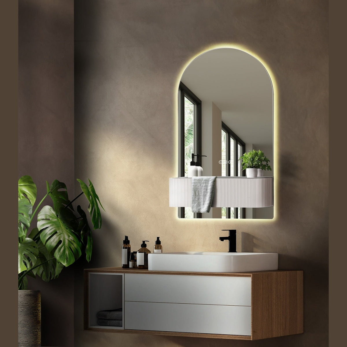 Eurofase - 50819-027 - LED Mirror - Erabel - Onyx White