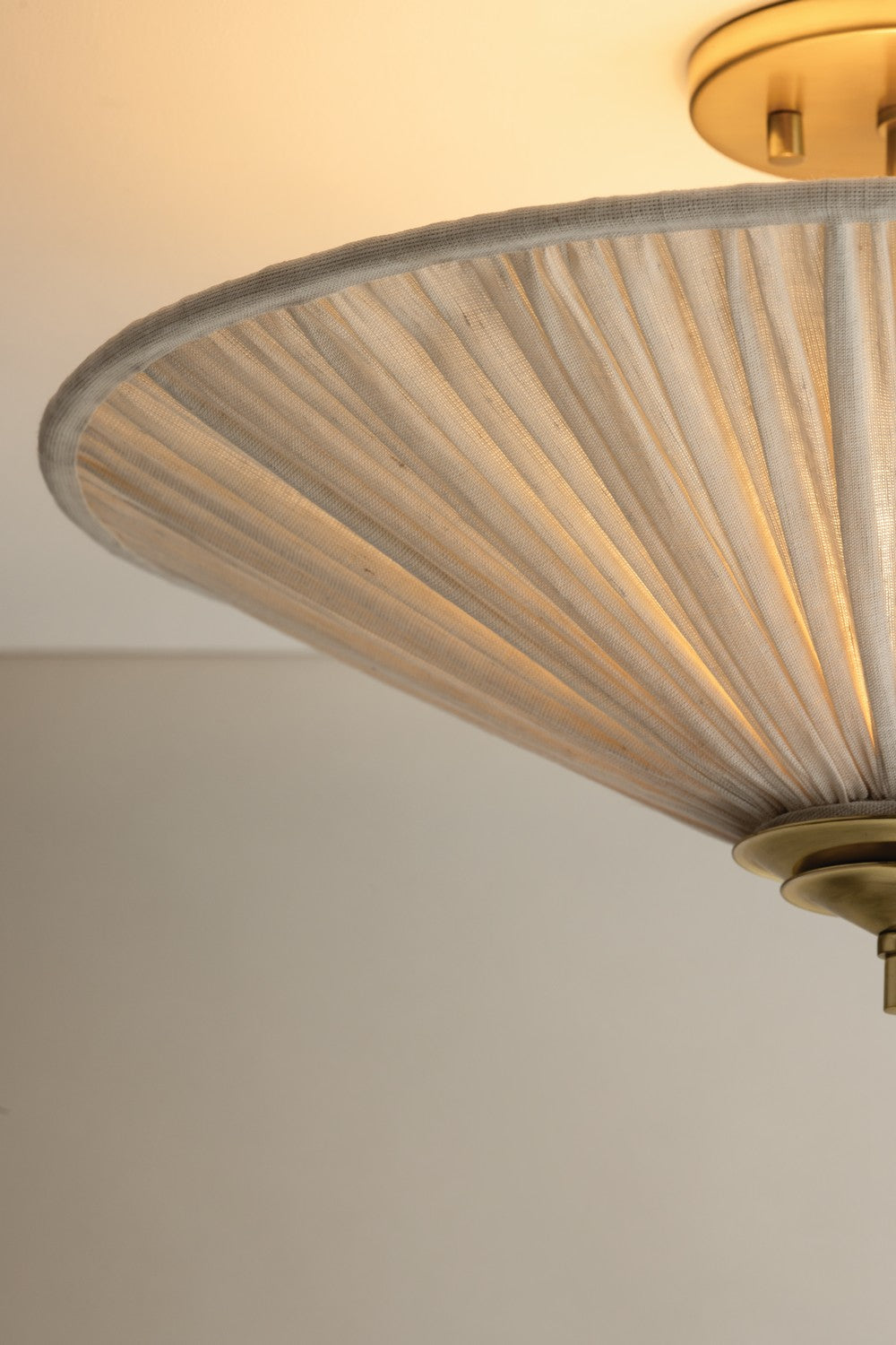 Mitzi - H1062501-AGB - One Light Semi Flush Mount - Helen - Aged Brass