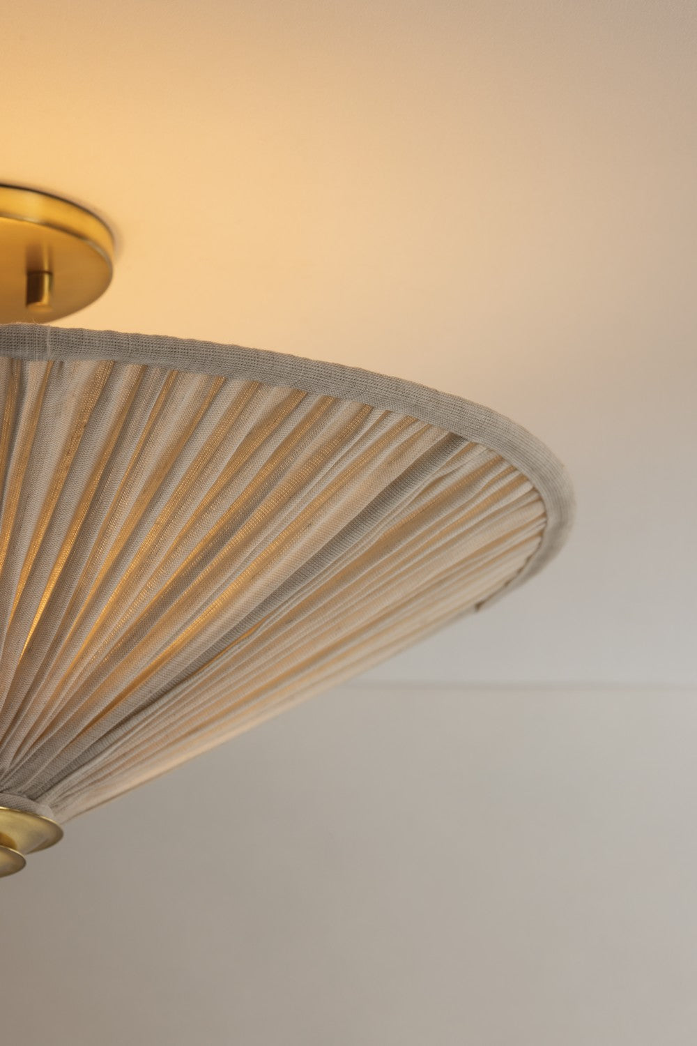 Mitzi - H1062501-AGB - One Light Semi Flush Mount - Helen - Aged Brass