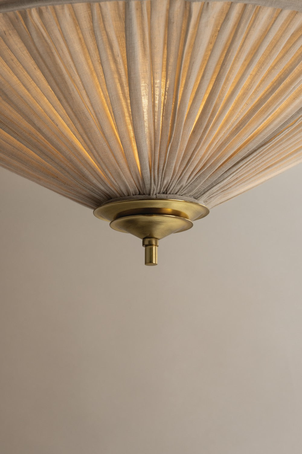 Mitzi - H1062501-AGB - One Light Semi Flush Mount - Helen - Aged Brass