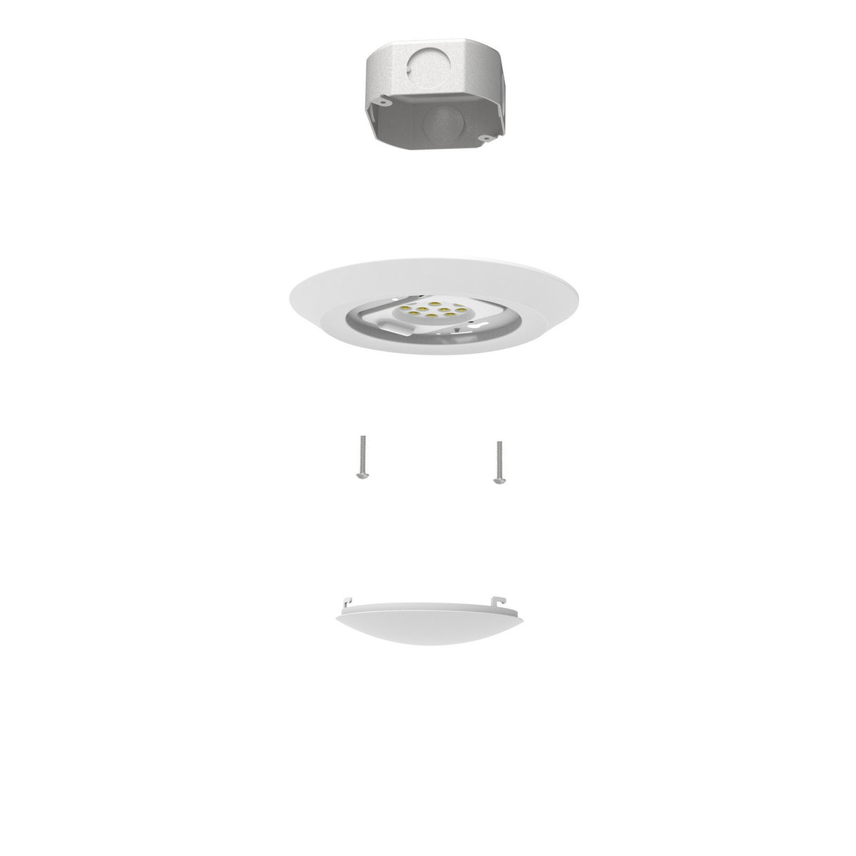 Progress Lighting - P810047-028-30 - LED Surface Mount - Haft - Satin White