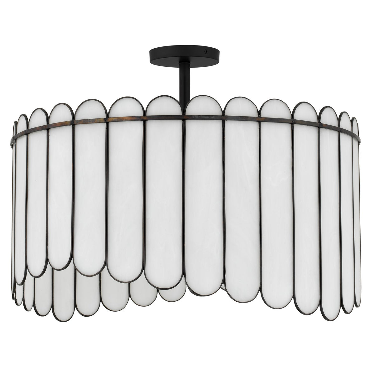 Quoizel - ANN2824MBK - Four Light Pendant - Annabelle - Matte Black