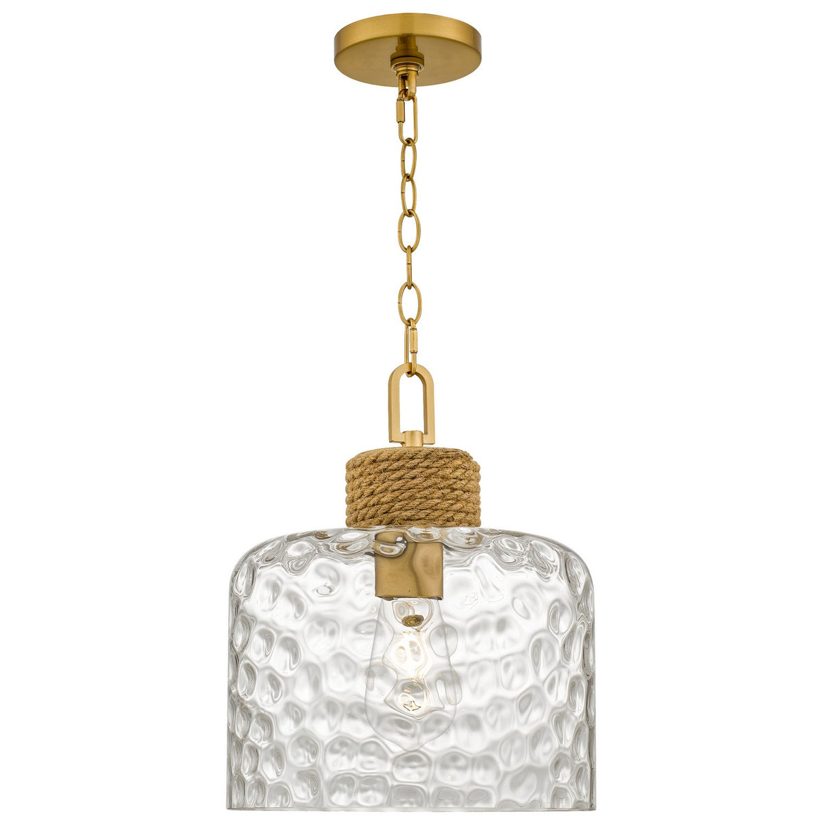 Quoizel - BTC1512BRG - One Light Pendant - Baltic - Brushed Gold