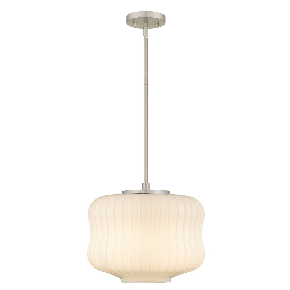 Quoizel - CARA1814BN - One Light Pendant - Cara - Brushed Nickel