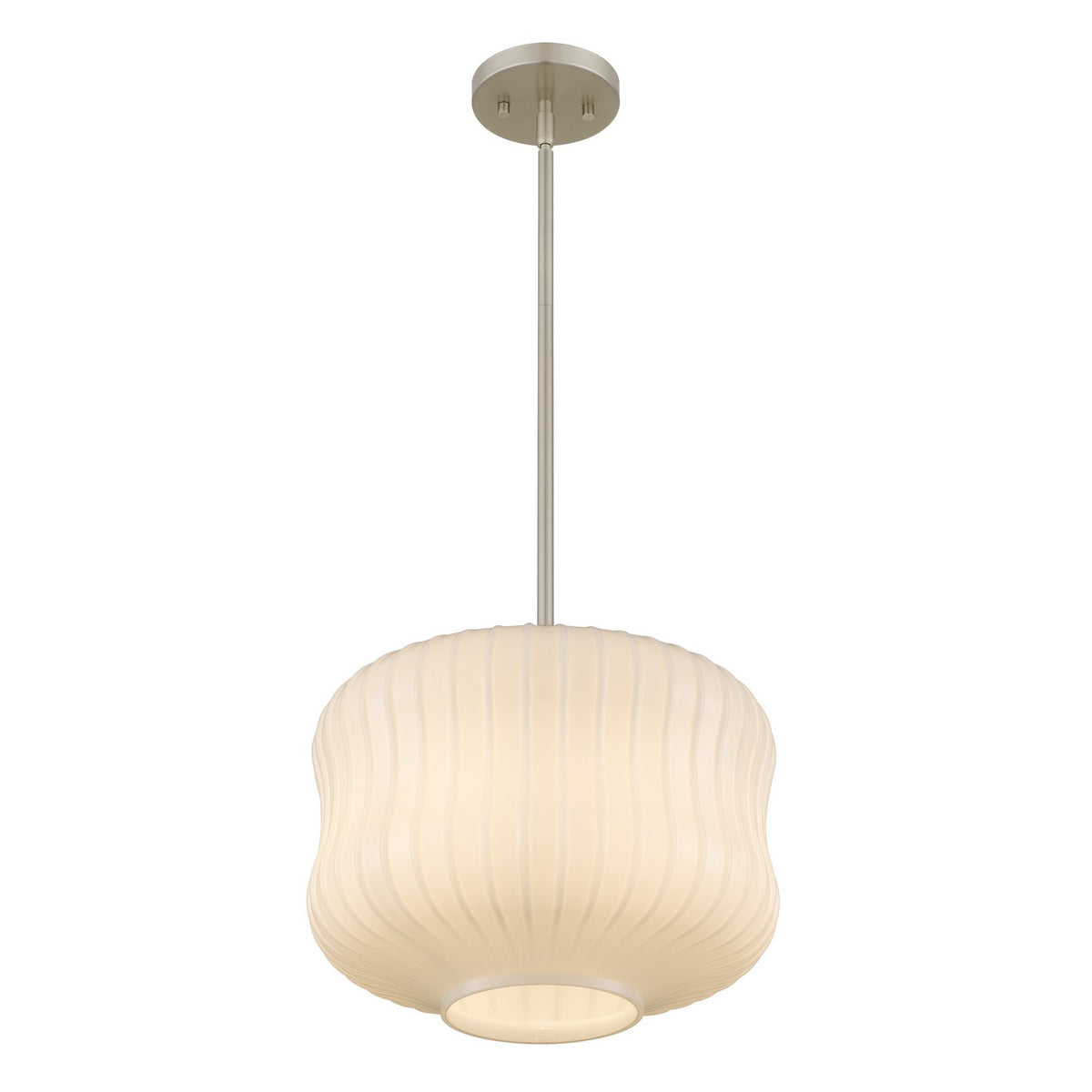 Quoizel - CARA1814BN - One Light Pendant - Cara - Brushed Nickel