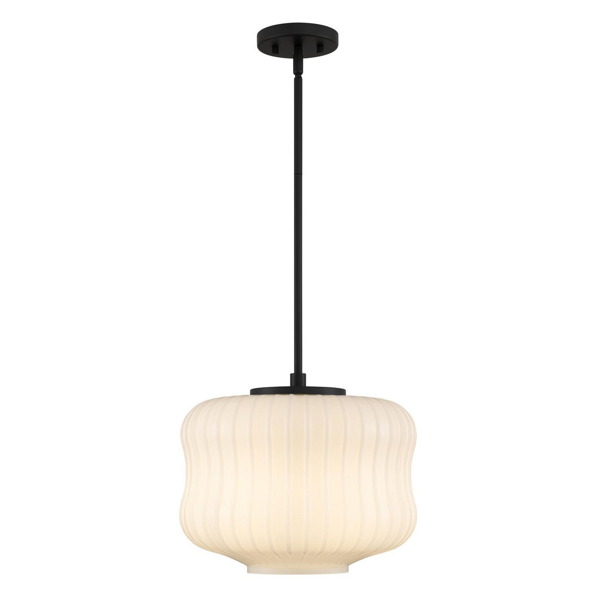 Quoizel - CARA1814MBK - One Light Pendant - Cara - Matte Black