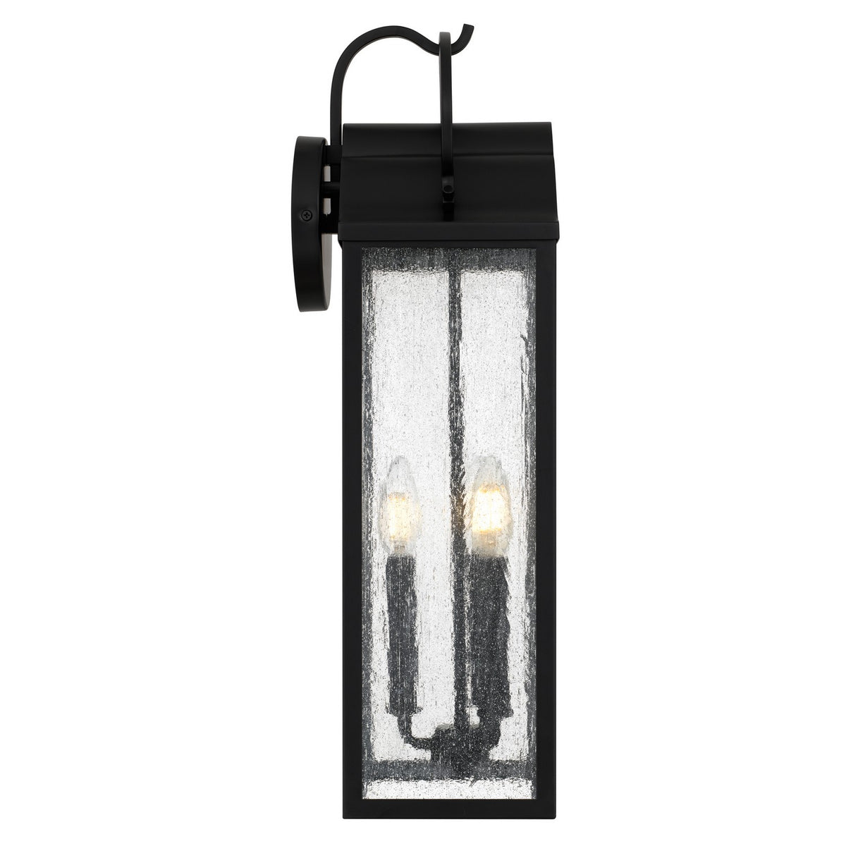 Quoizel - DAM8408MBK - LED Outdoor Wall Lantern - Damian - Matte Black