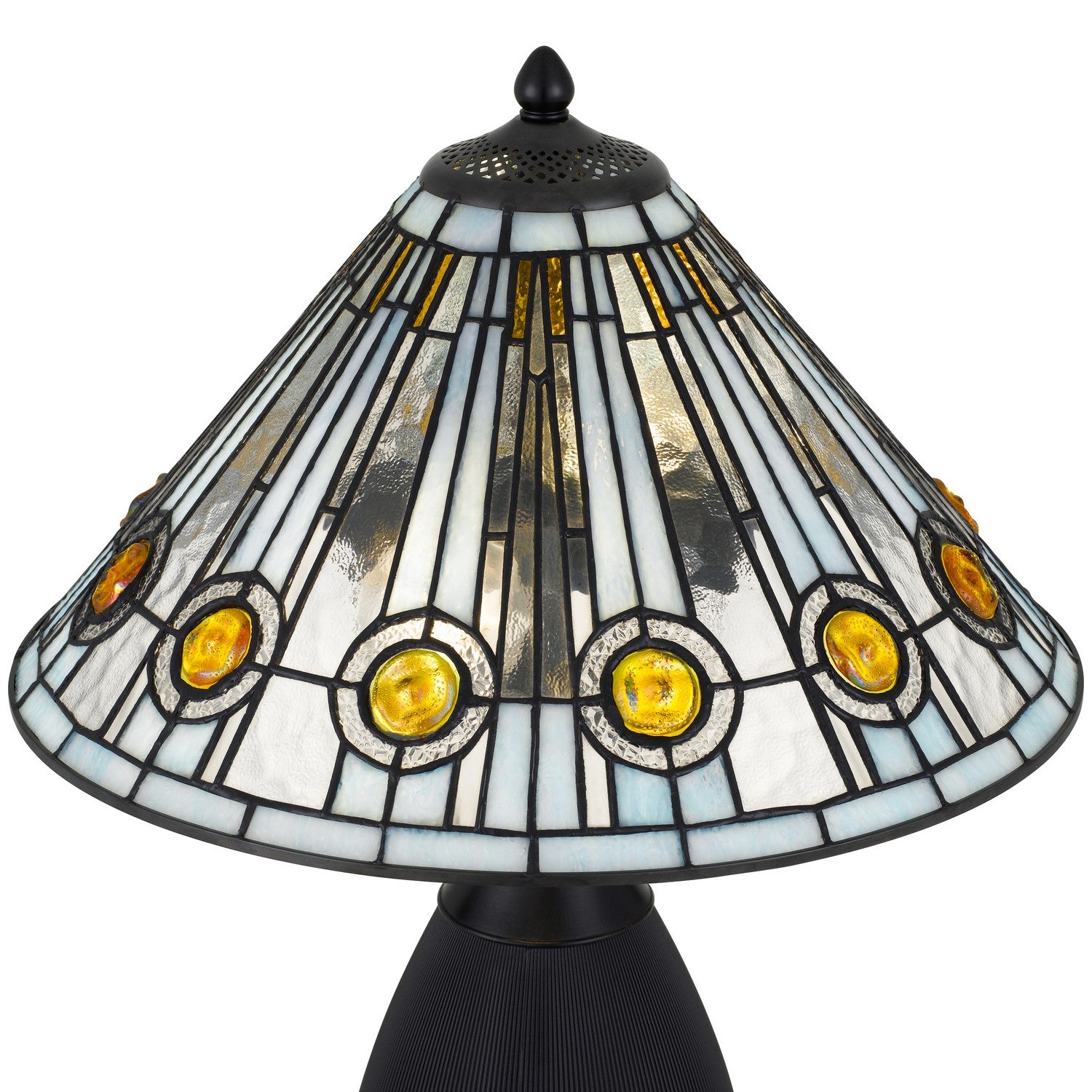 Quoizel - TF6840MBK - Two Light Table Lamp - Ayla - Matte Black