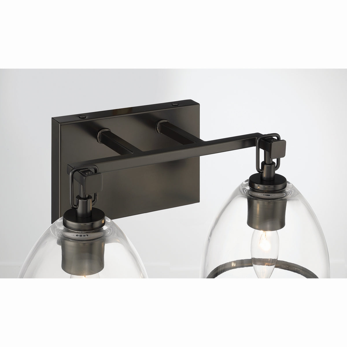 Minka-Lavery - 15022-749 - Two Light Vanity - Wynnfrost - Rustic Gun Metal